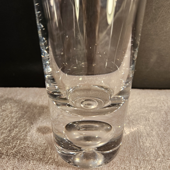 Vintage Cristal 1960s Vase Mod. 3586 By T. Wirkkala For Karhula- Iittala, - Picture 6 of 9